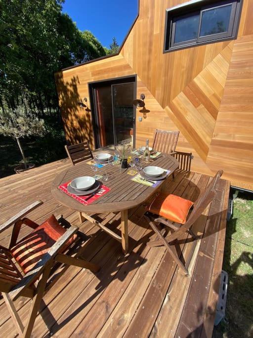 Tiny House Atypique Tout Confort 4 Pers Jardin La Garde  Buitenkant foto